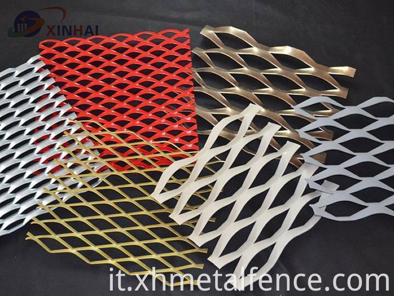 High Security Rhombus Expanded Metal Mesh